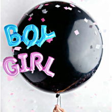 D.I.Y. Gender Reveal Confetti Balloon 36 Balloon